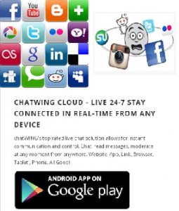 chatwing - implementing social media